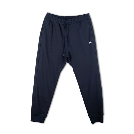 Calças de Treino Homem Diesel Azul Marinho Jogger com Logo Discreto