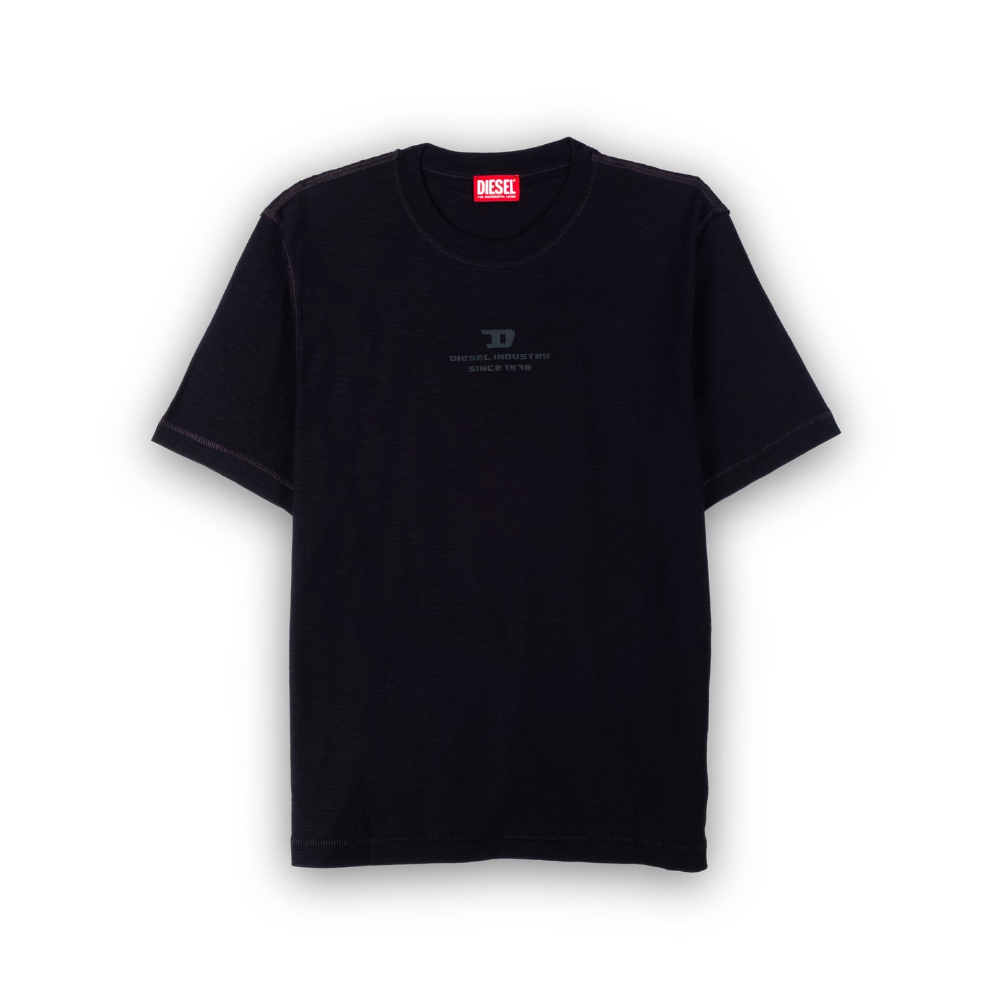 T-Shirt Homem Diesel Preta