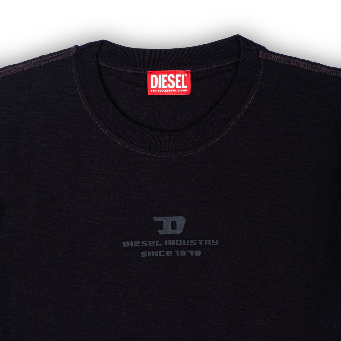 T-Shirt Homem Diesel Preta