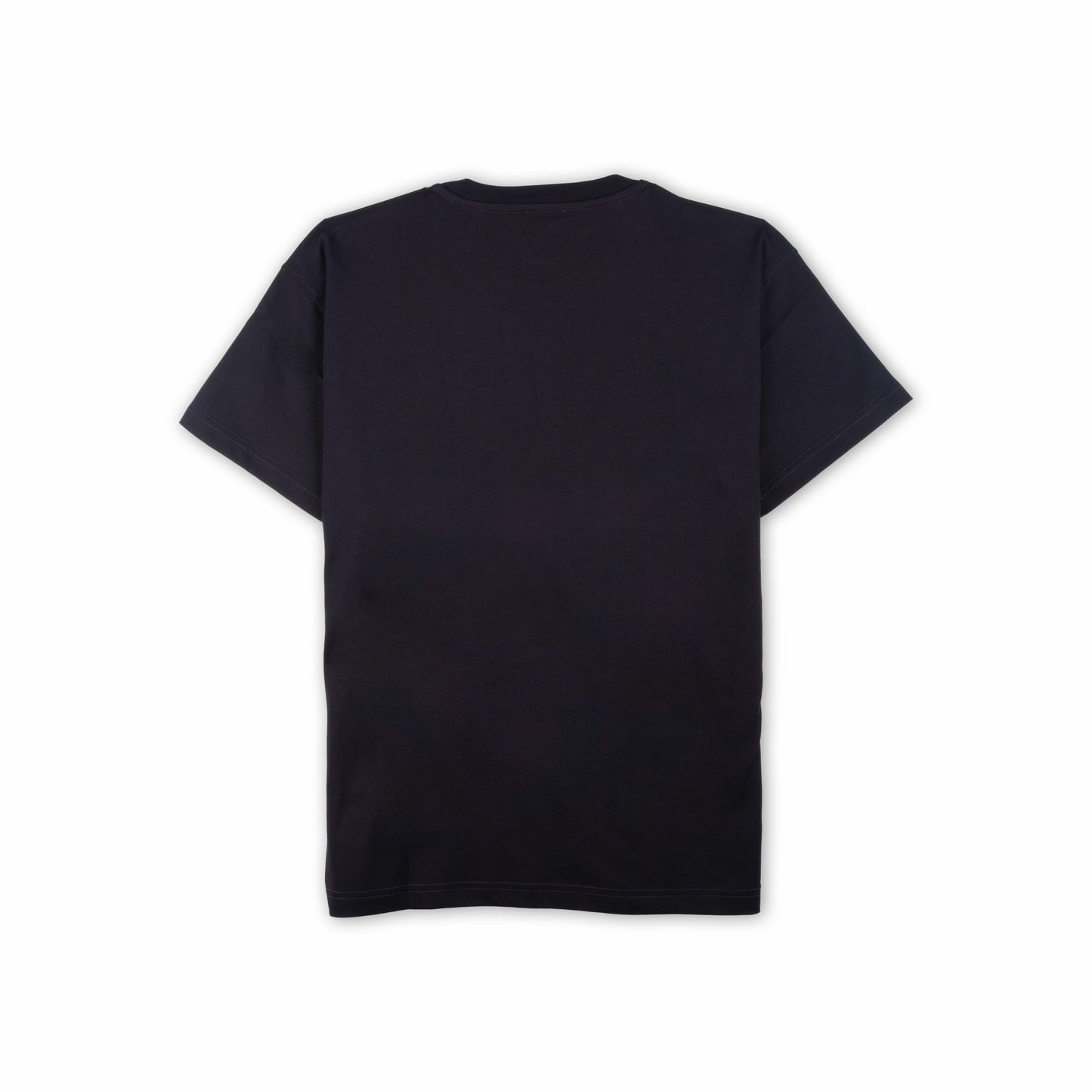 T-Shirt Homem Diesel Preta Minimalista com Logo Discreto no Peito