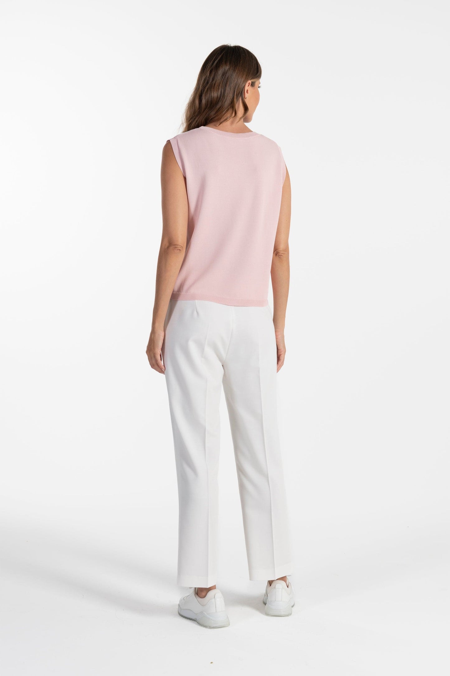 Camisola Sem Mangas  Ana Sousa Rosa com Estampa Floral