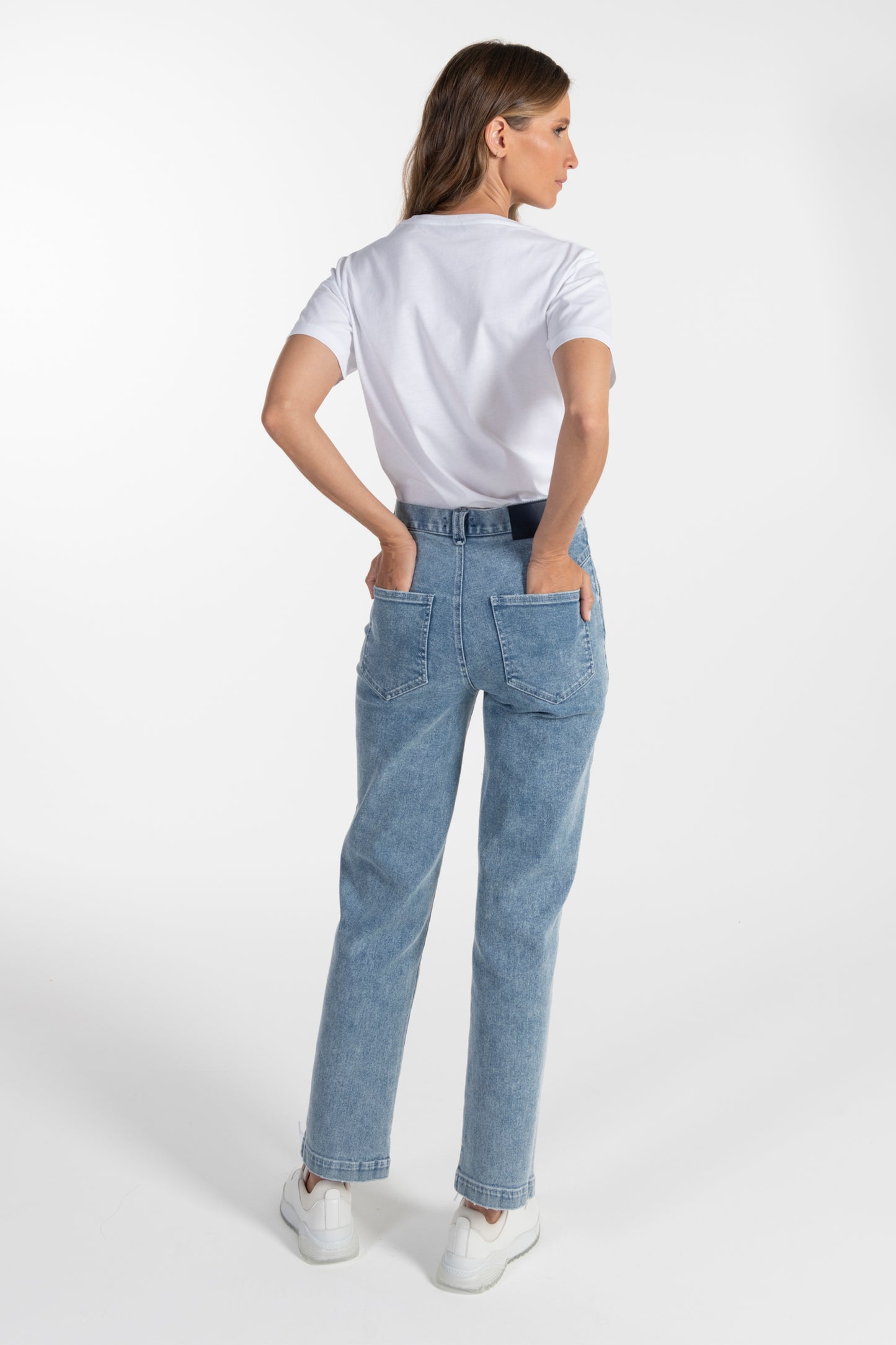 Calças Jeans de Mulher ANA SOUSA com Corte Relaxed