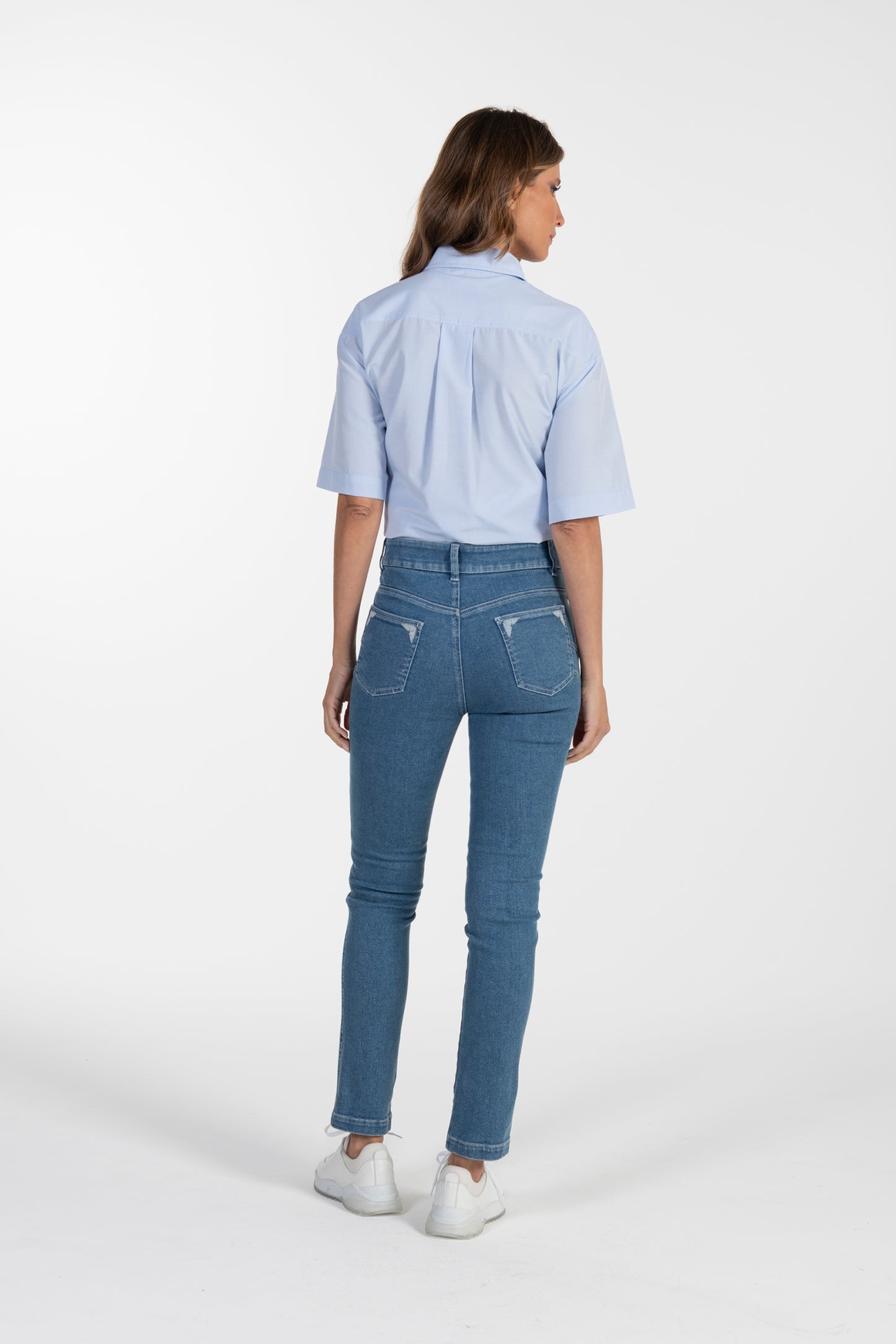 Calças Jeans de Mulher ANA SOUSA com Corte Slim