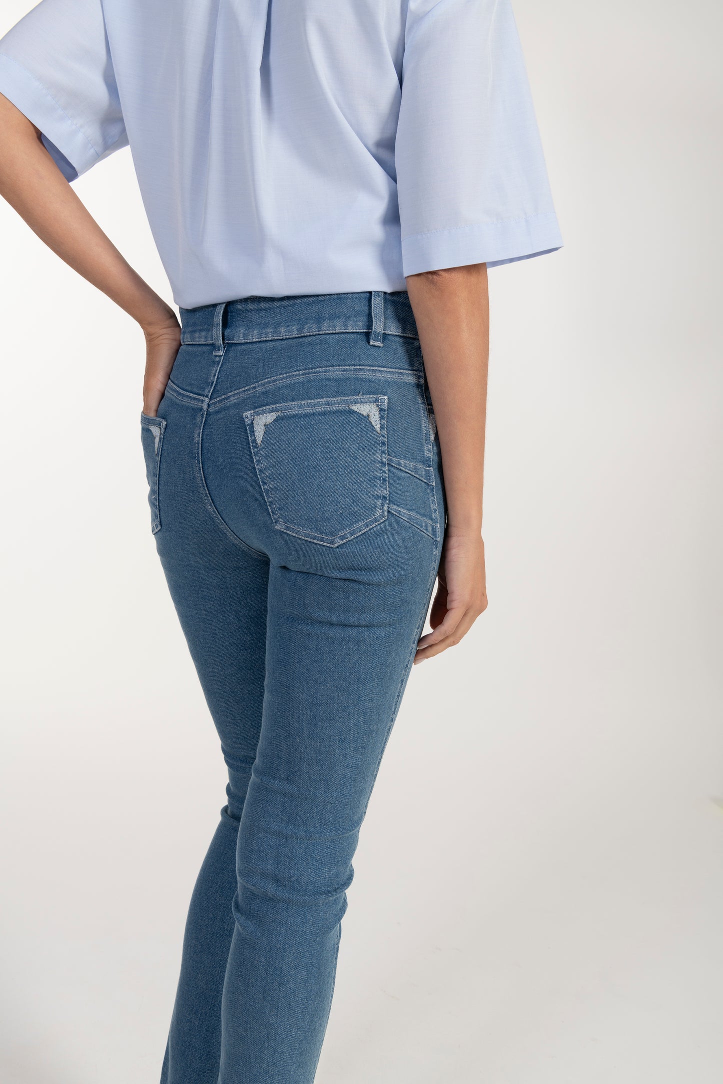 Calças Jeans de Mulher ANA SOUSA com Corte Slim