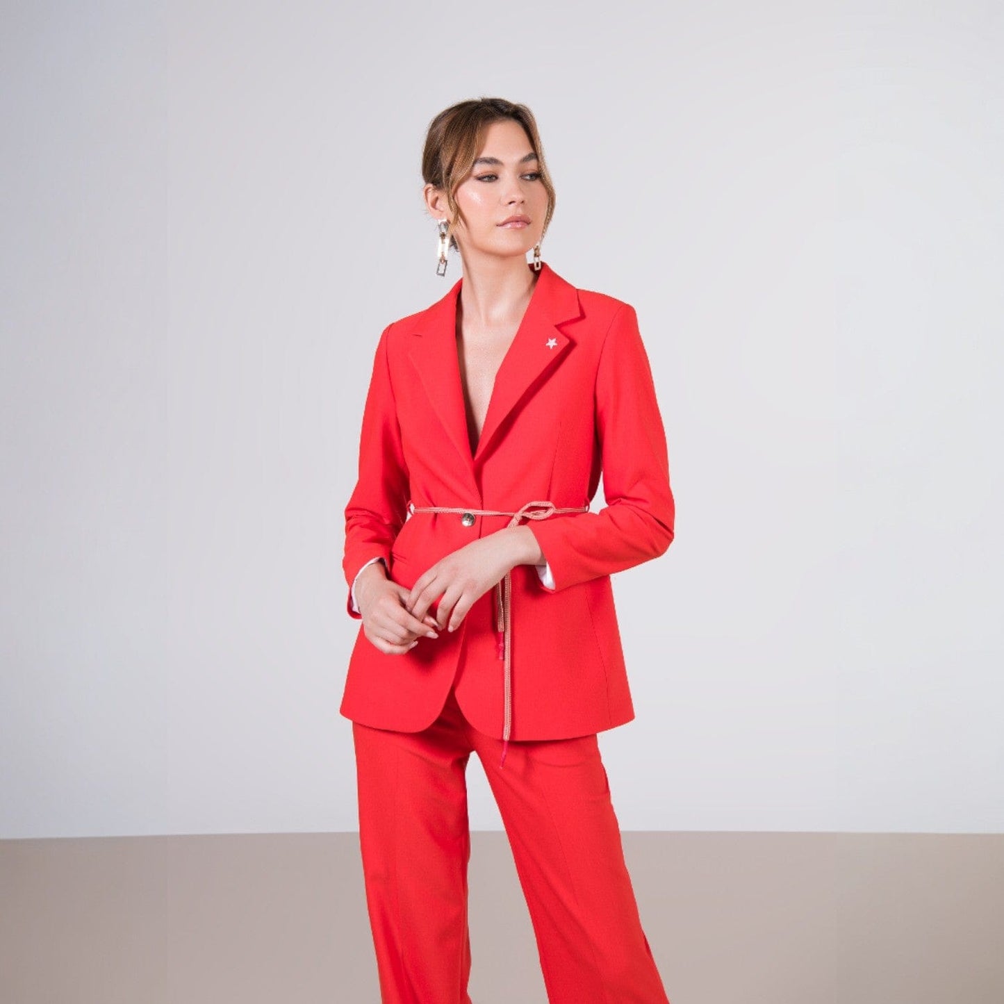 Blazer Ana Sousa vermelho