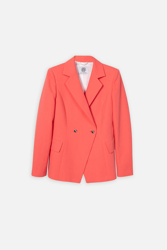 Blazer Coral de Mulher ANA SOUSA com Textura Elegante