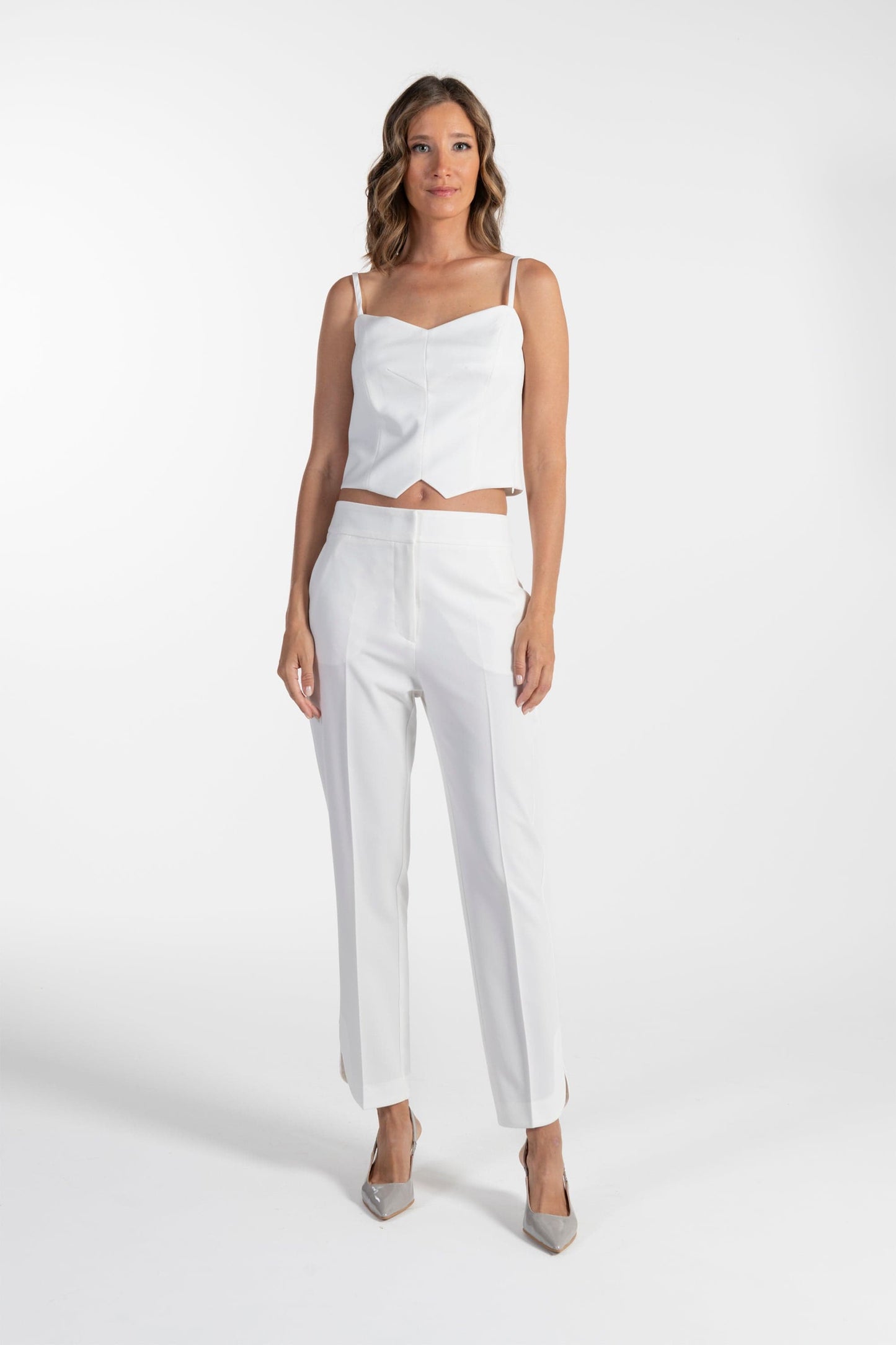 Top Branco de Mulher ANA SOUSA com Alças Finas