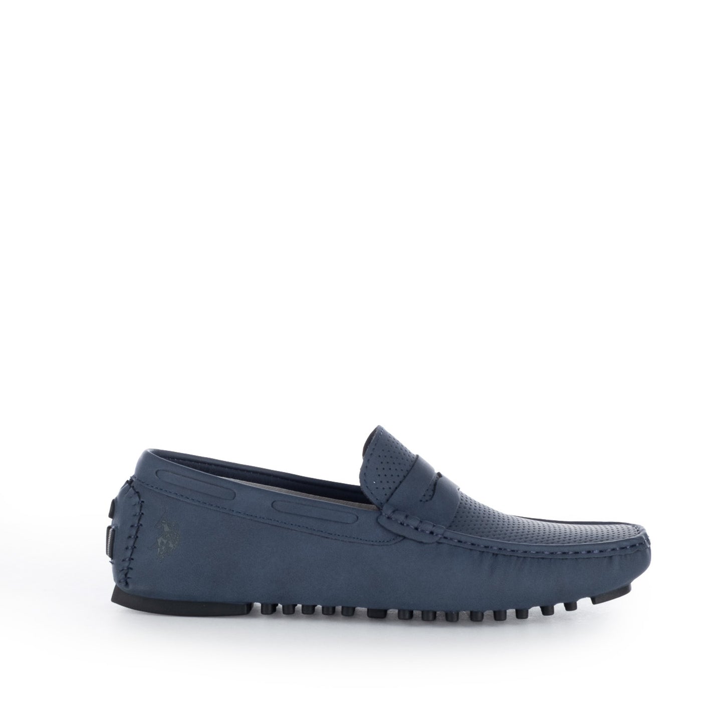 Mocassins Homem U.S. Polo Assn. Azul com Detalhes Perfurados