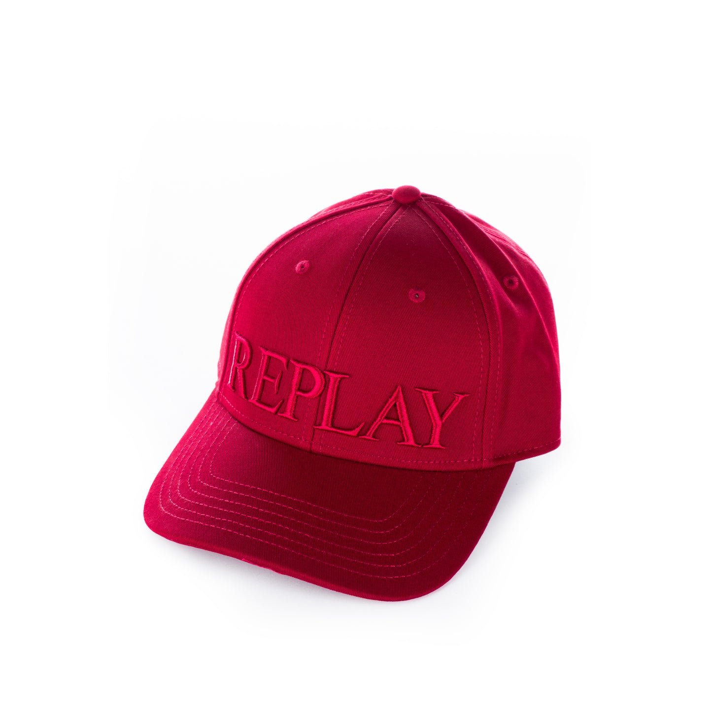 Boné Unissexo Replay Vermelho Estilo Casual