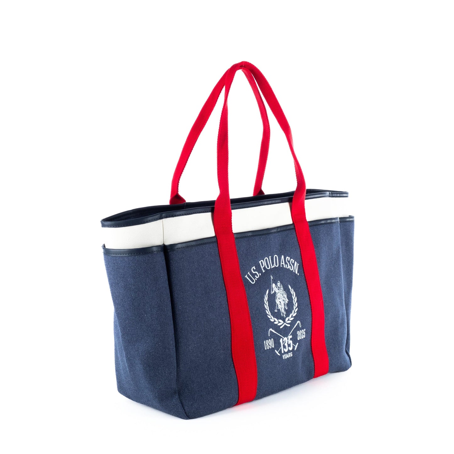 Bolsa Tote Azul Us Polo