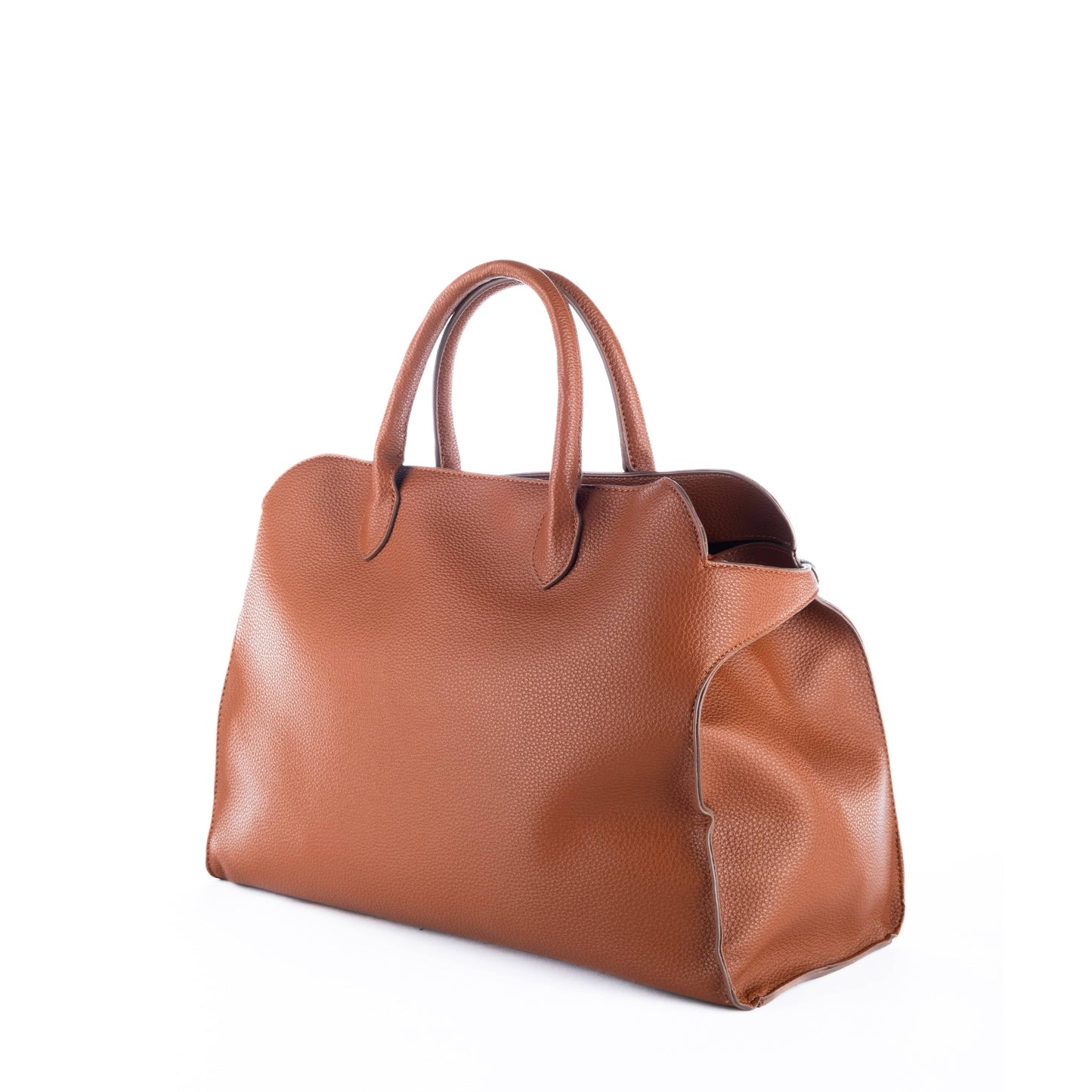 Bolsa Satchel Feminina US Polo Marrom com Detalhes Elegantes