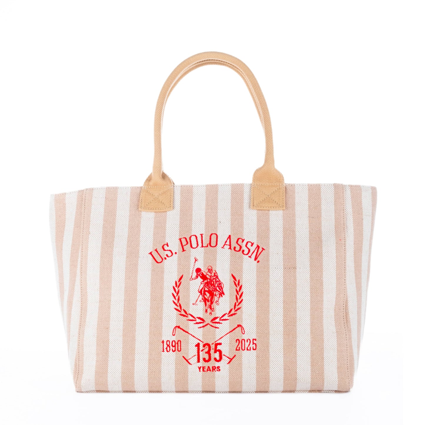 Bolsa Tote Bege Us Polo