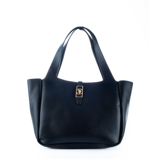 Bolsa Tote Preta Us Polo