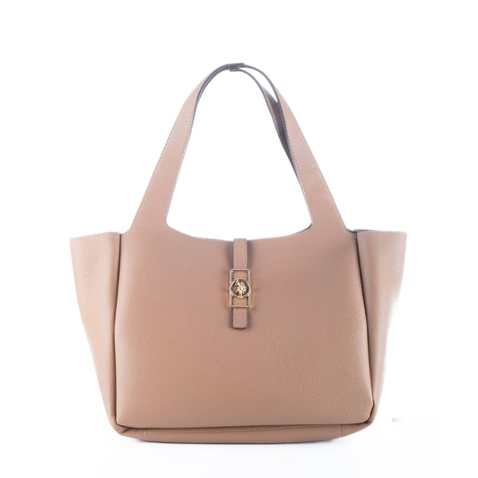 Bolsa Tote Bege Us Polo
