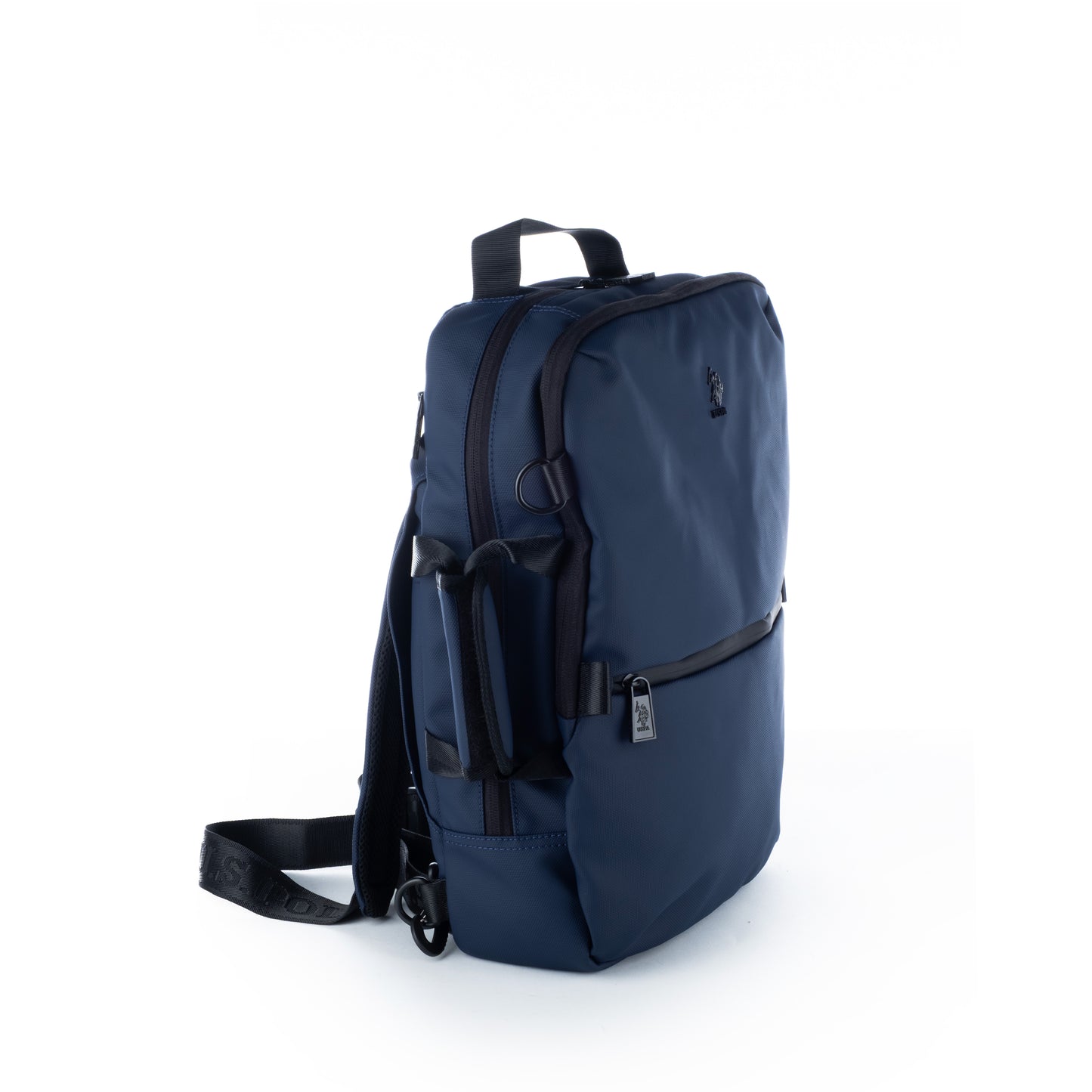 Mochila Homem US Polo Azul Marinho com Detalhes Modernos
