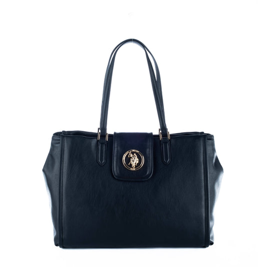 Bolsa Tote Preta Us Polo