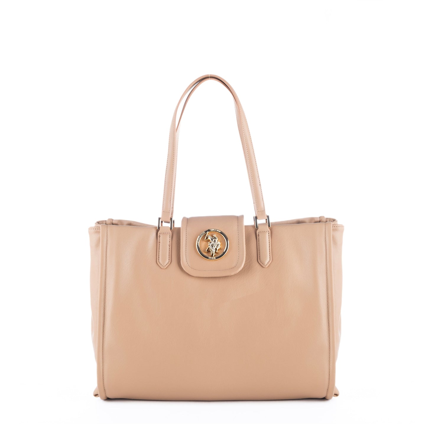 Bolsa Tote Bege Us Polo