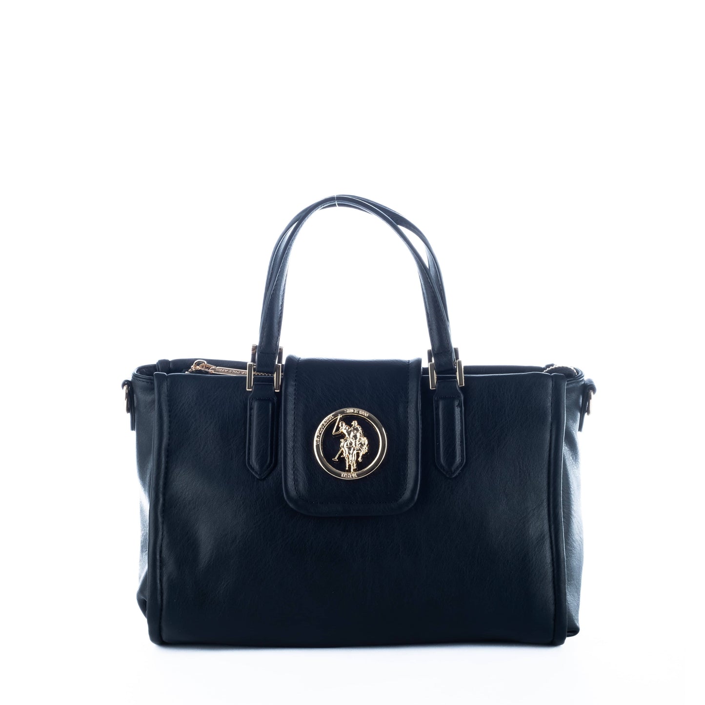 Bolsa de Ombro Preta Us Polo
