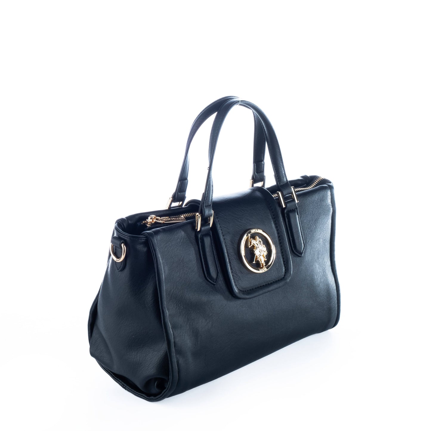Bolsa de Ombro Preta Us Polo