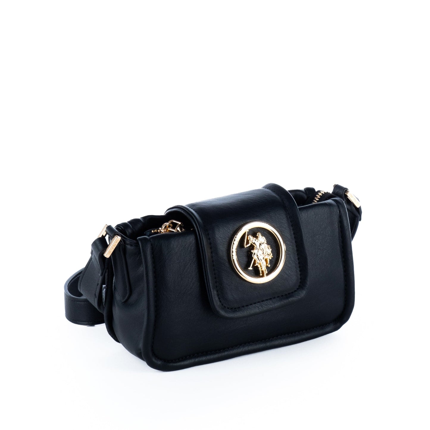 Bolsa de Ombro Preta Us Polo
