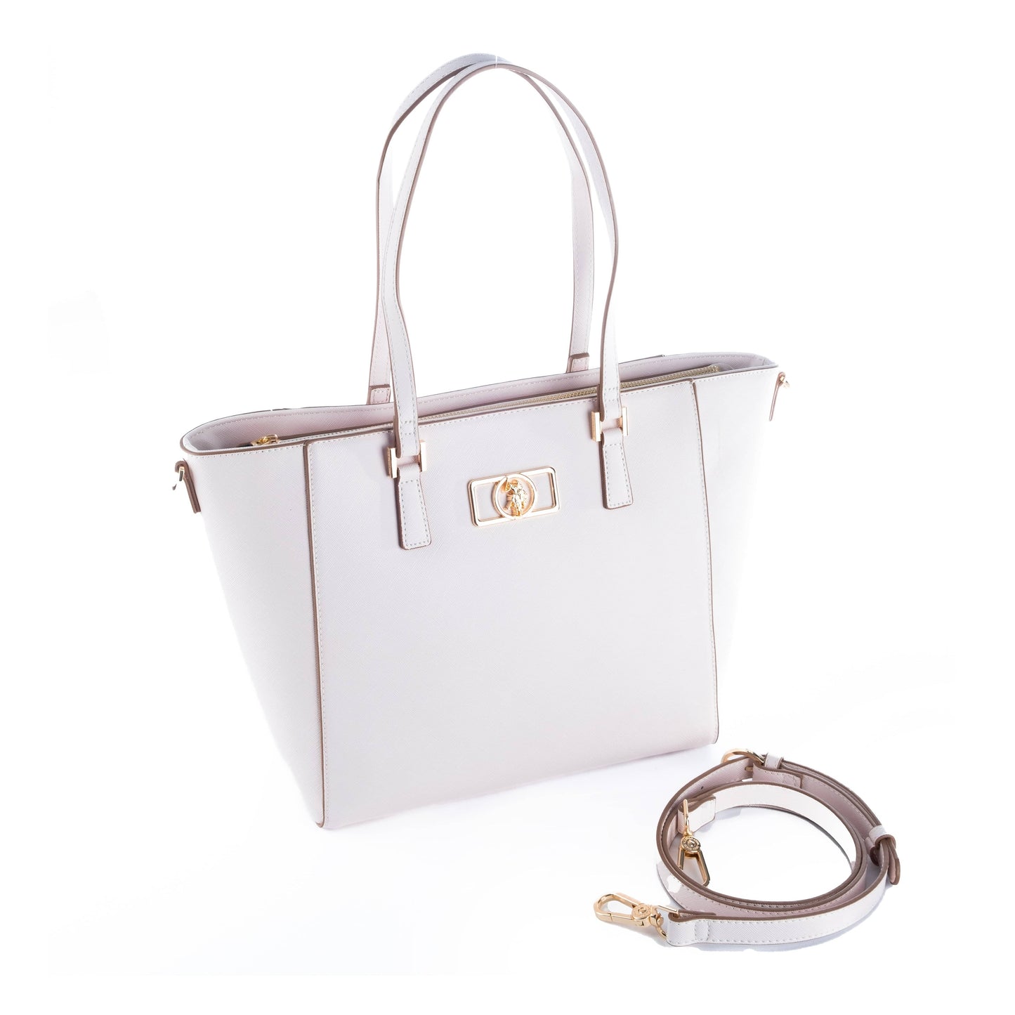 Bolsa de Ombro Branca Us Polo