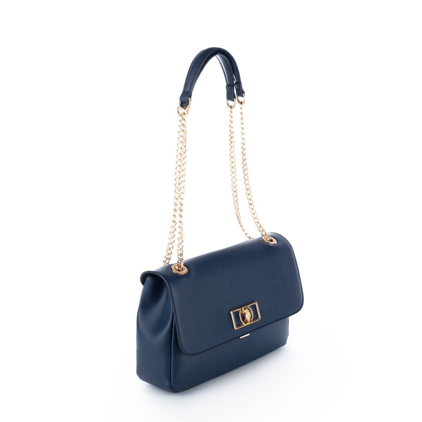 Bolsa de Ombro Us Polo Azul com Alça de Corrente