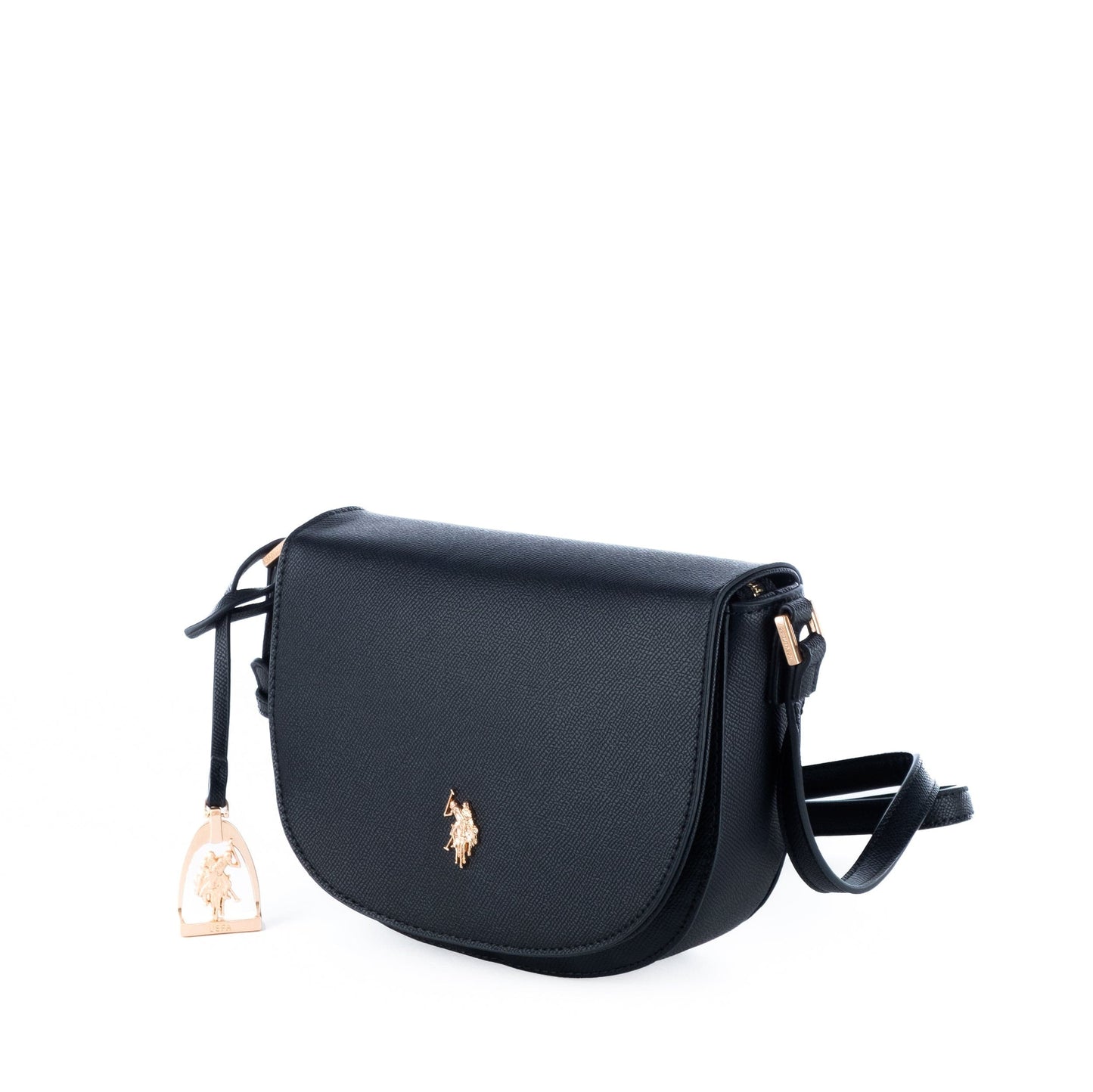 Bolsa de Tiracolo Preta Us Polo