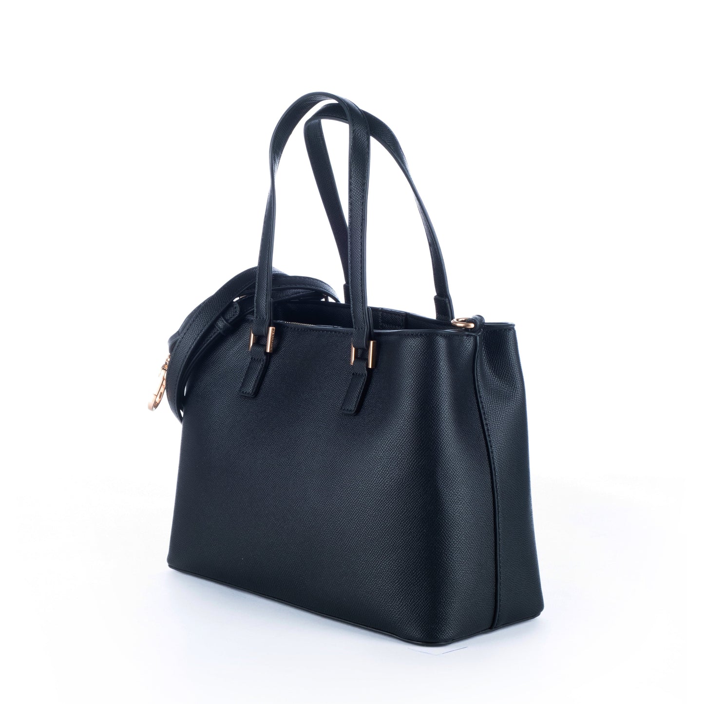 Bolsa Tote Us Polo Preta com Acessórios Dourados