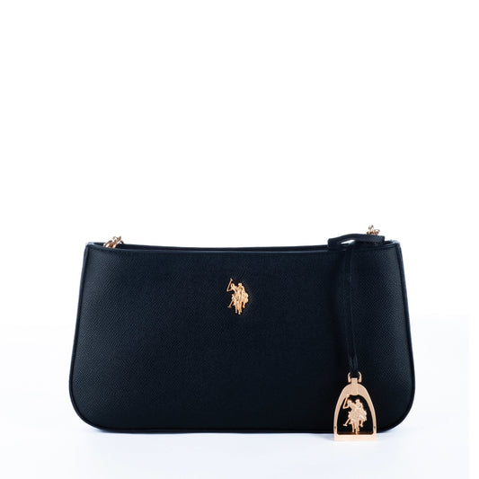 Bolsa Clutch Feminina Us Polo Preto Elegante