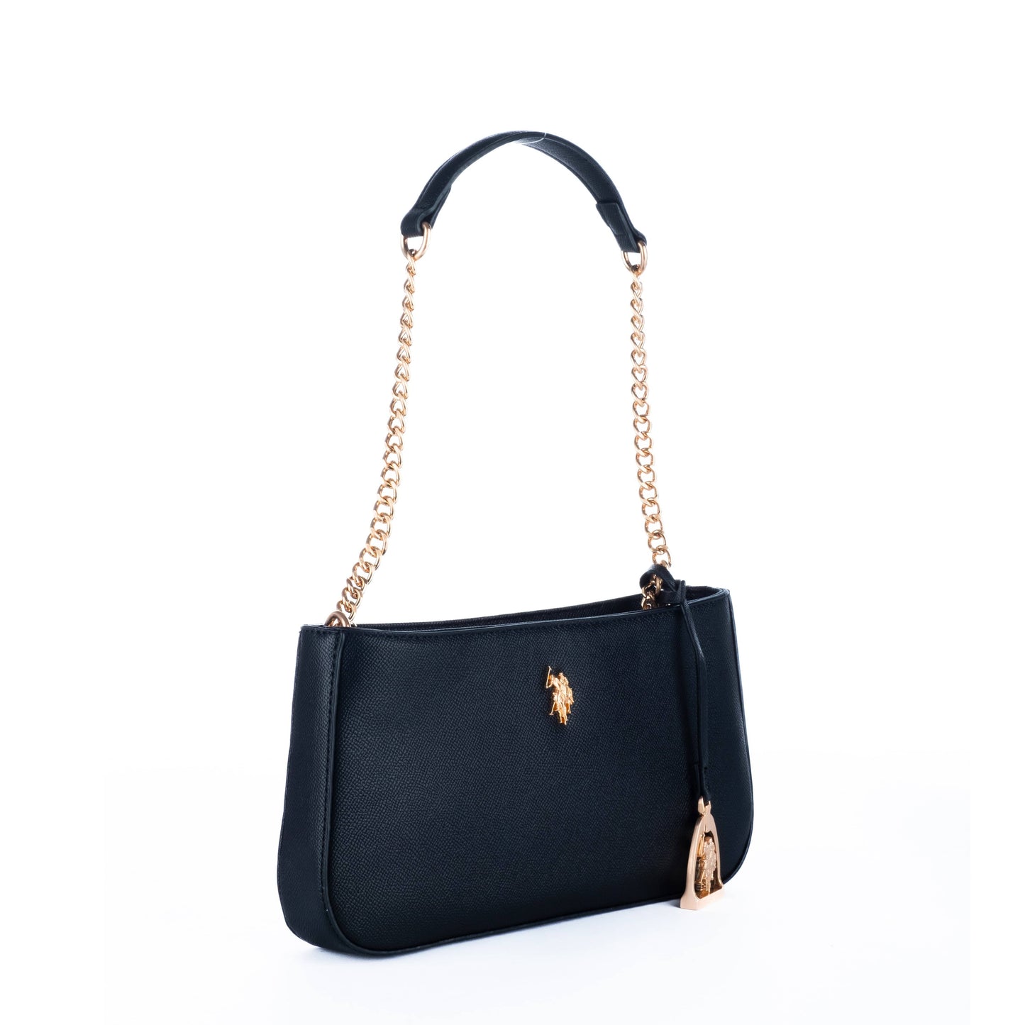 Bolsa Clutch Feminina Us Polo Preto Elegante