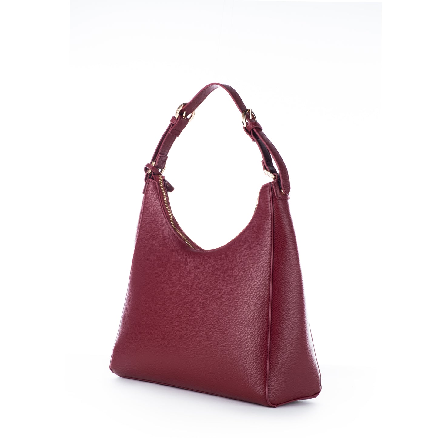 Bolsa de Ombro US Polo Bordô com Logo Dourado