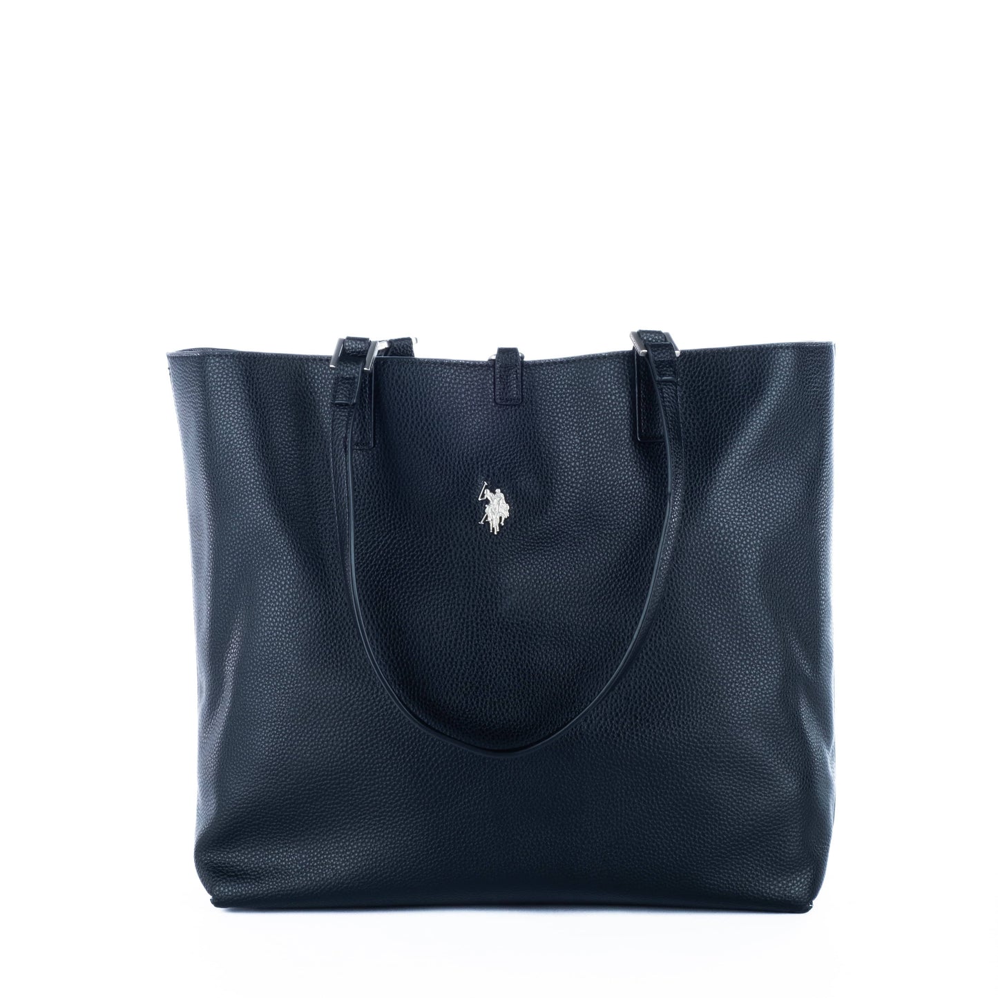 Bolsa Tote Feminina US Polo Preta - Elegância e Espaço