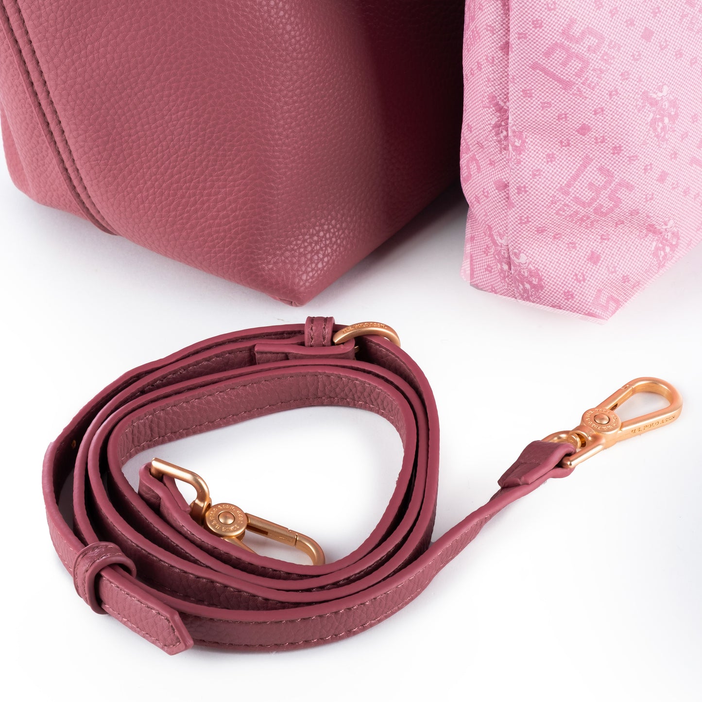 Bolsa Tote US Polo Rosa – Elegante e Prática