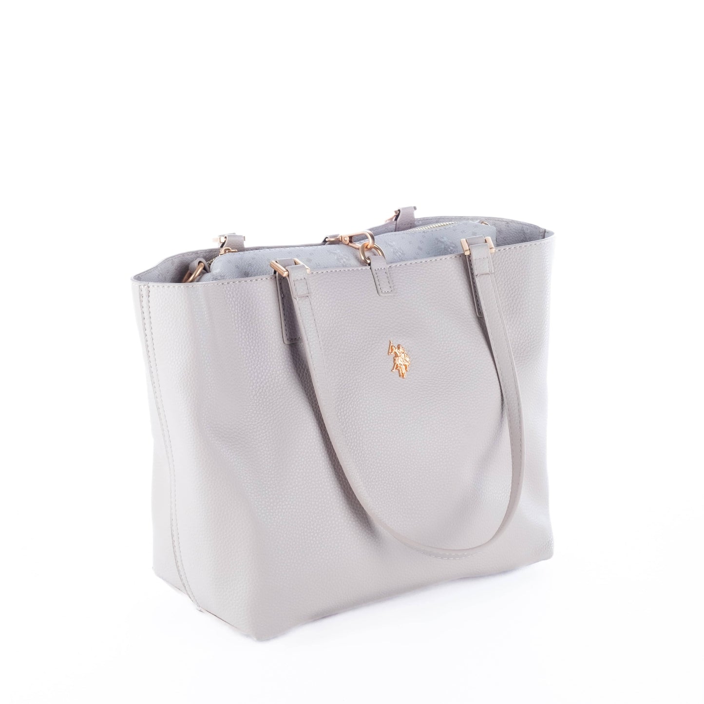 Bolsa Tote Cinza Us Polo