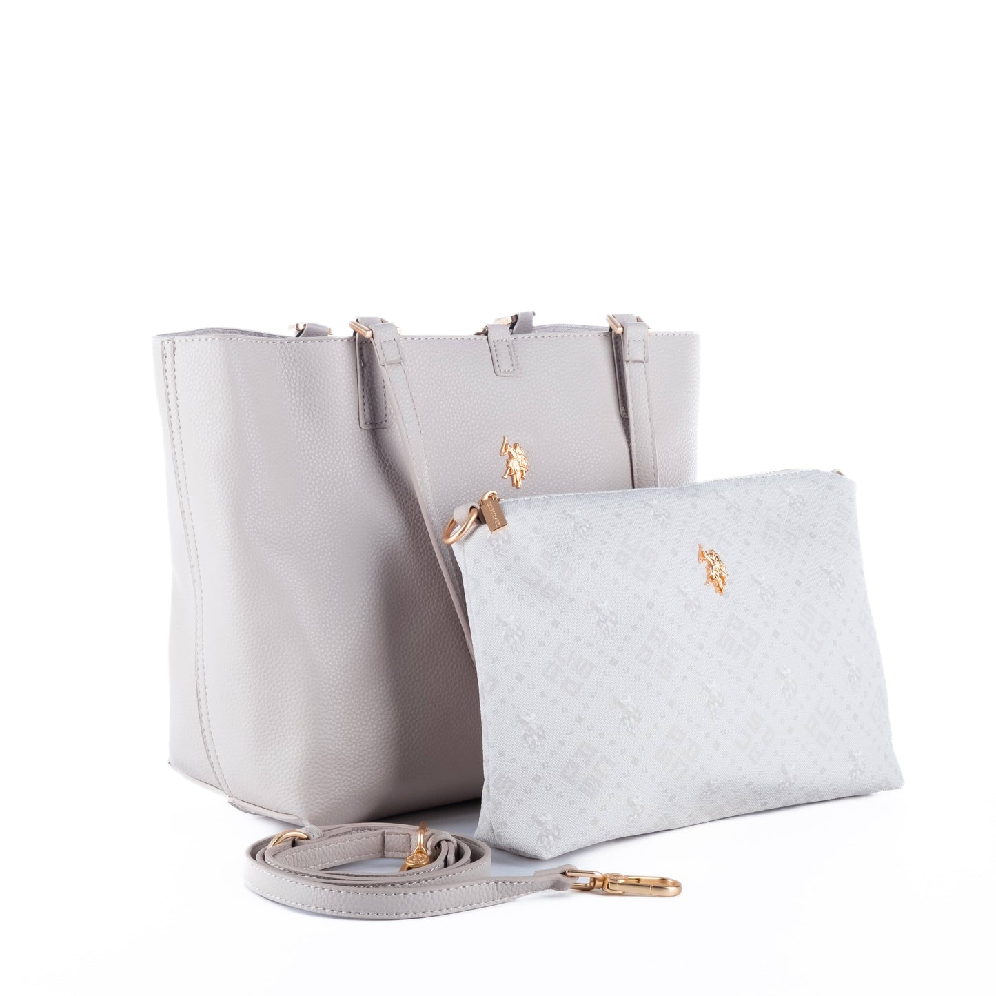 Bolsa Tote Cinza Us Polo