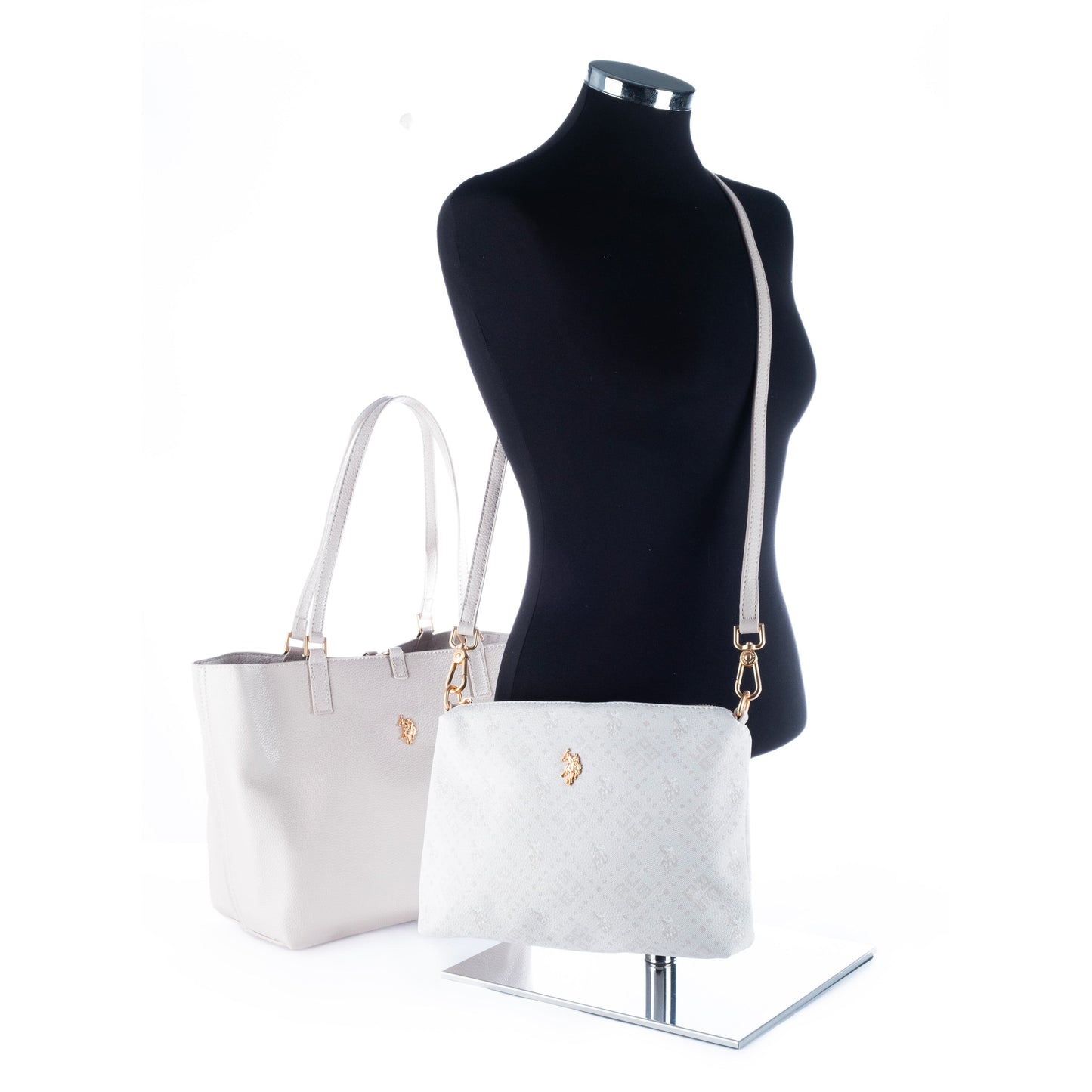 Bolsa Tote Cinza Us Polo