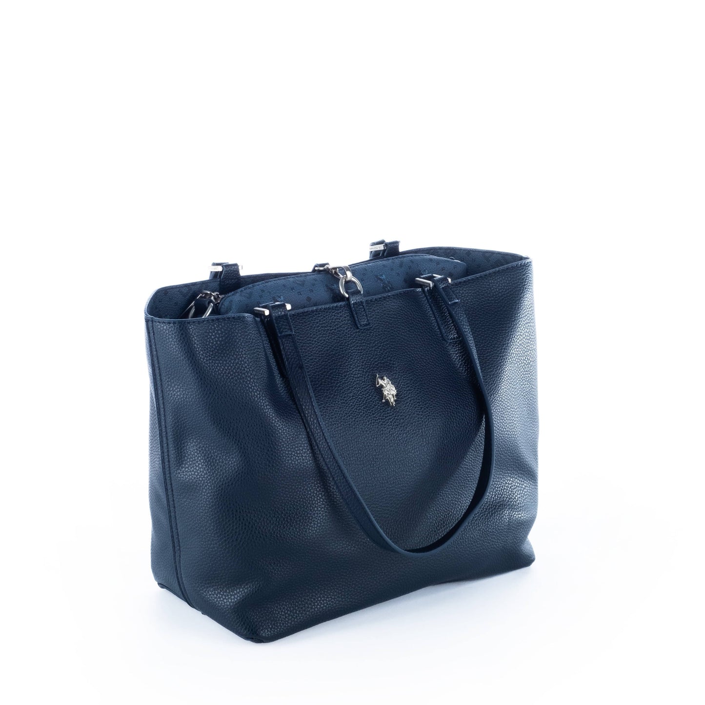 Bolsa Tote Preta Us Polo