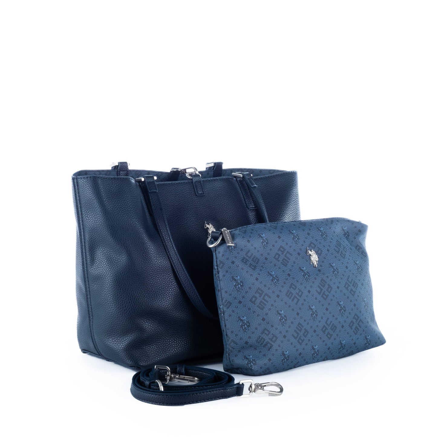 Bolsa Tote Preta Us Polo