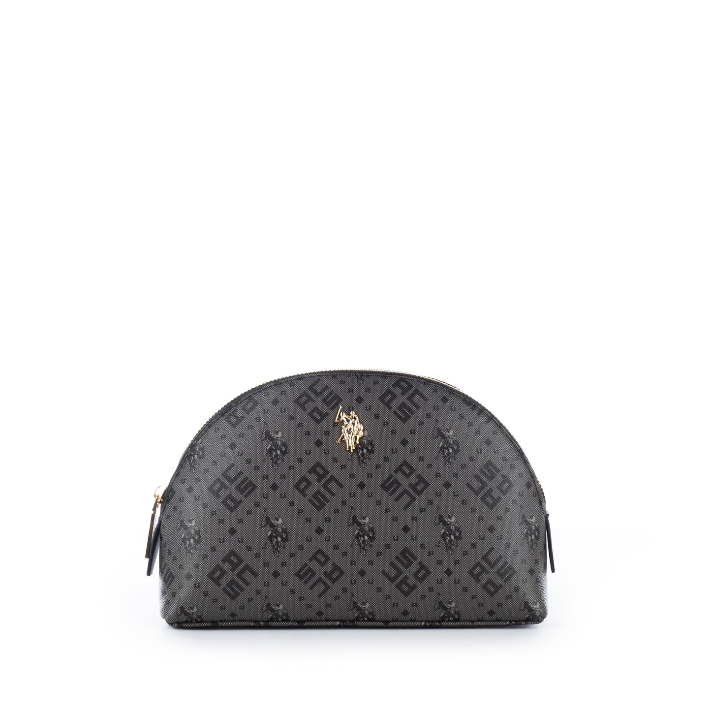 Bolsa Necessaire US Polo Cinza com Estampa