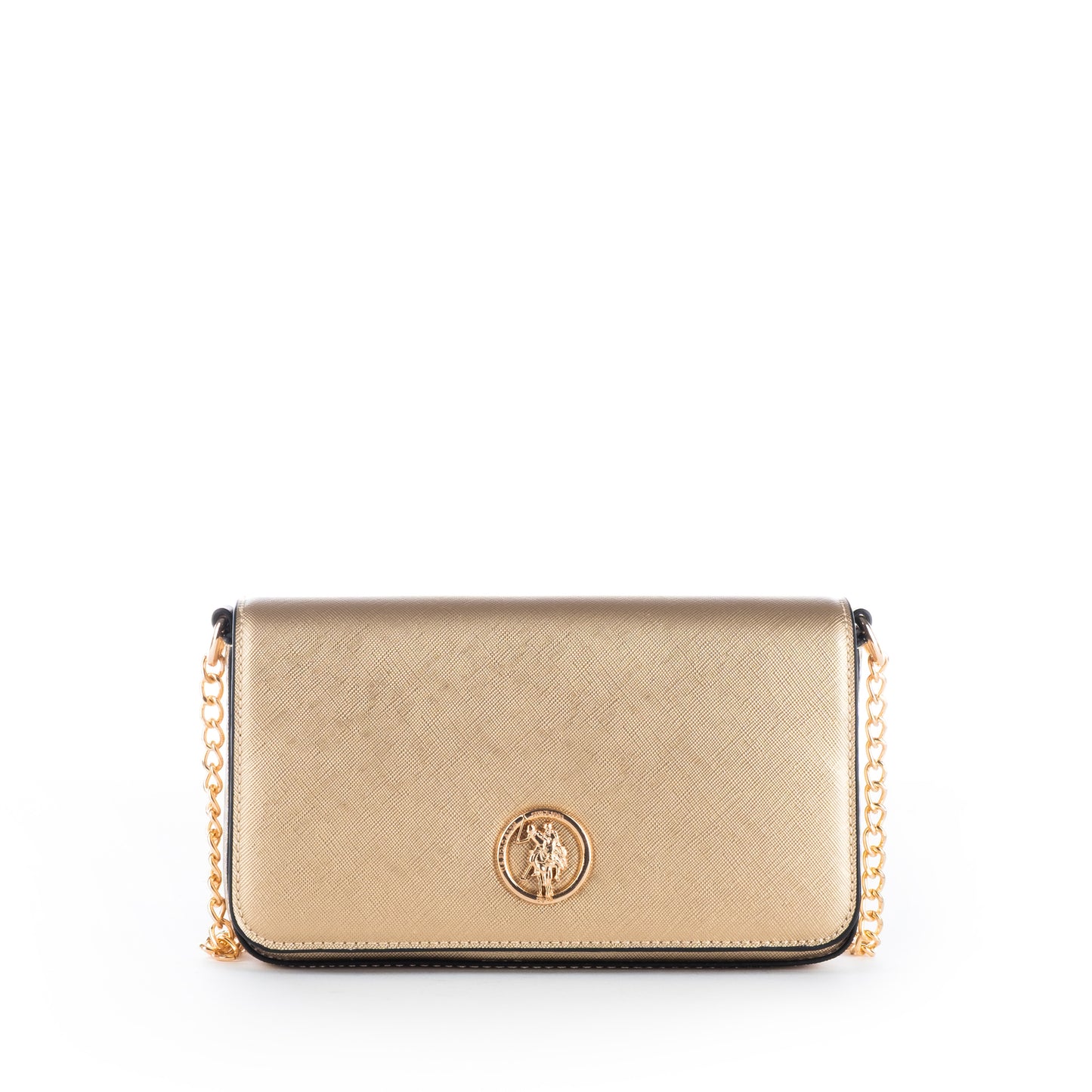 Bolsa Tiracolo Mulher US Polo em Dourado