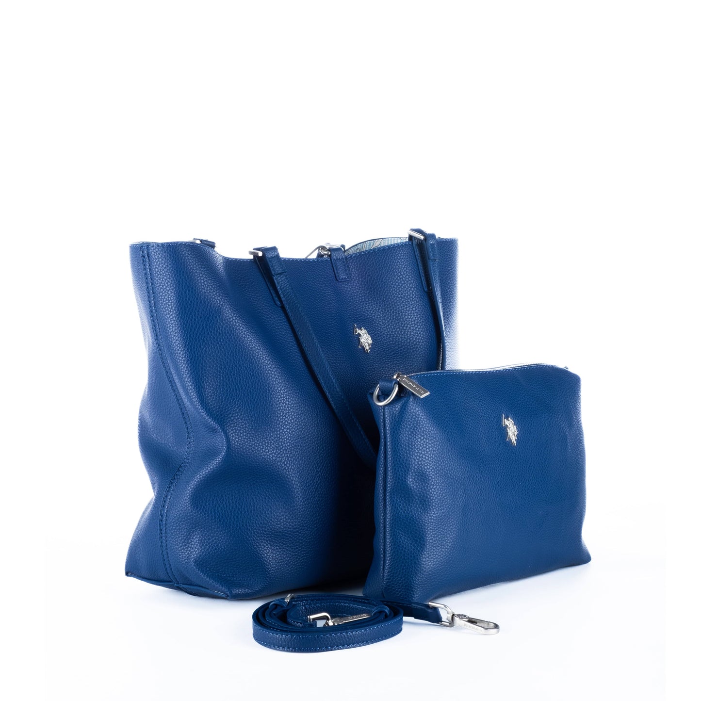 Bolsa Tote Feminina US Polo Azul Elegante