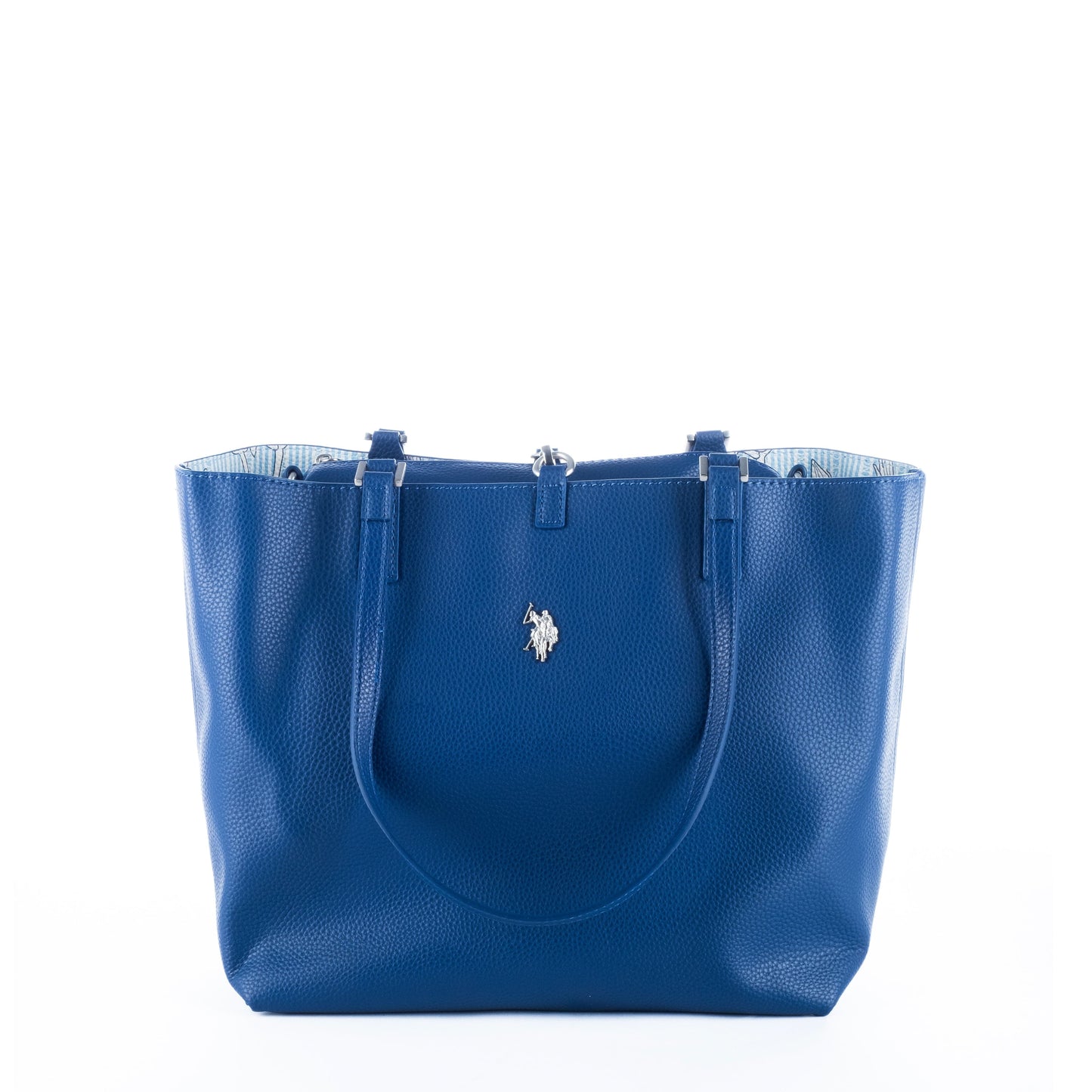 Bolsa Tote Azul Us Polo