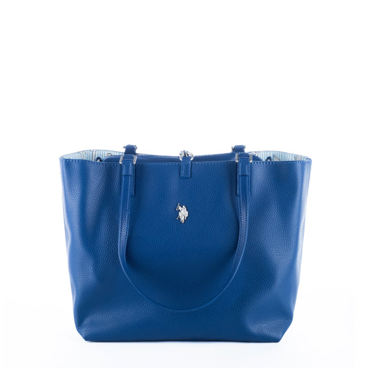 Bolsa Tote Azul Us Polo