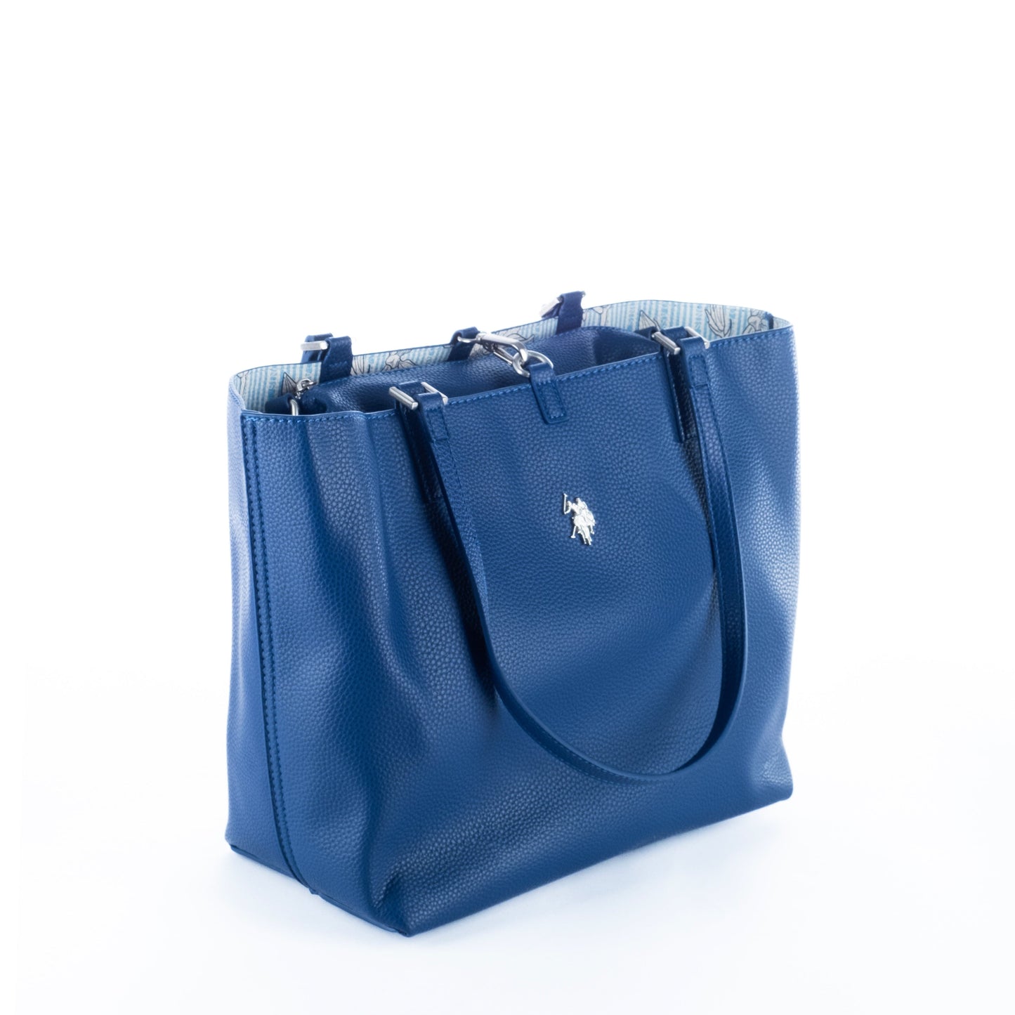 Bolsa Tote Azul Us Polo