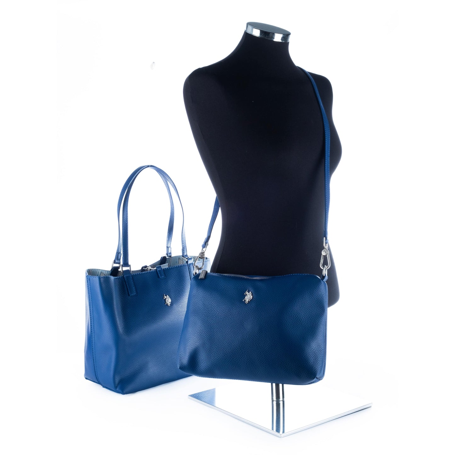 Bolsa Tote Azul Us Polo