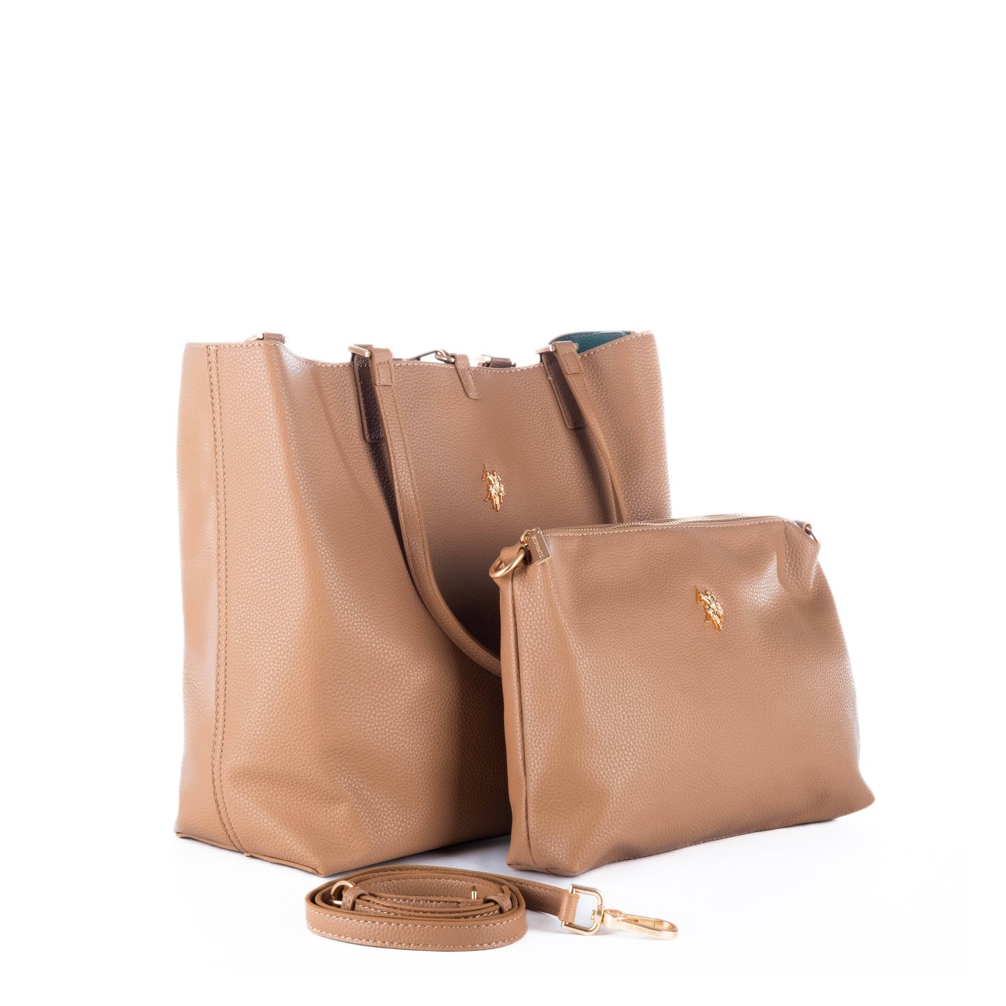 Bolsa Tote Castanha Us Polo