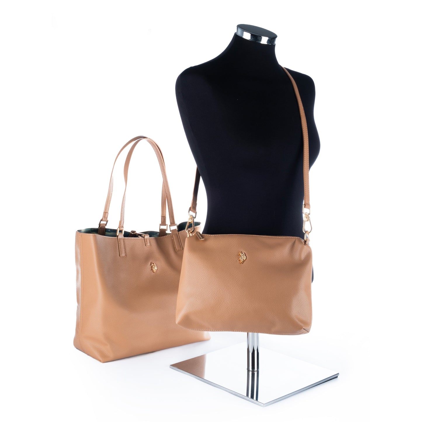 Bolsa Tote Castanha Us Polo