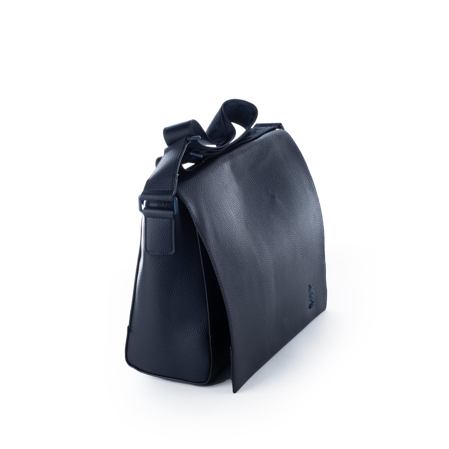 Pasta Homem US Polo Azul Marinho em Couro Sintético