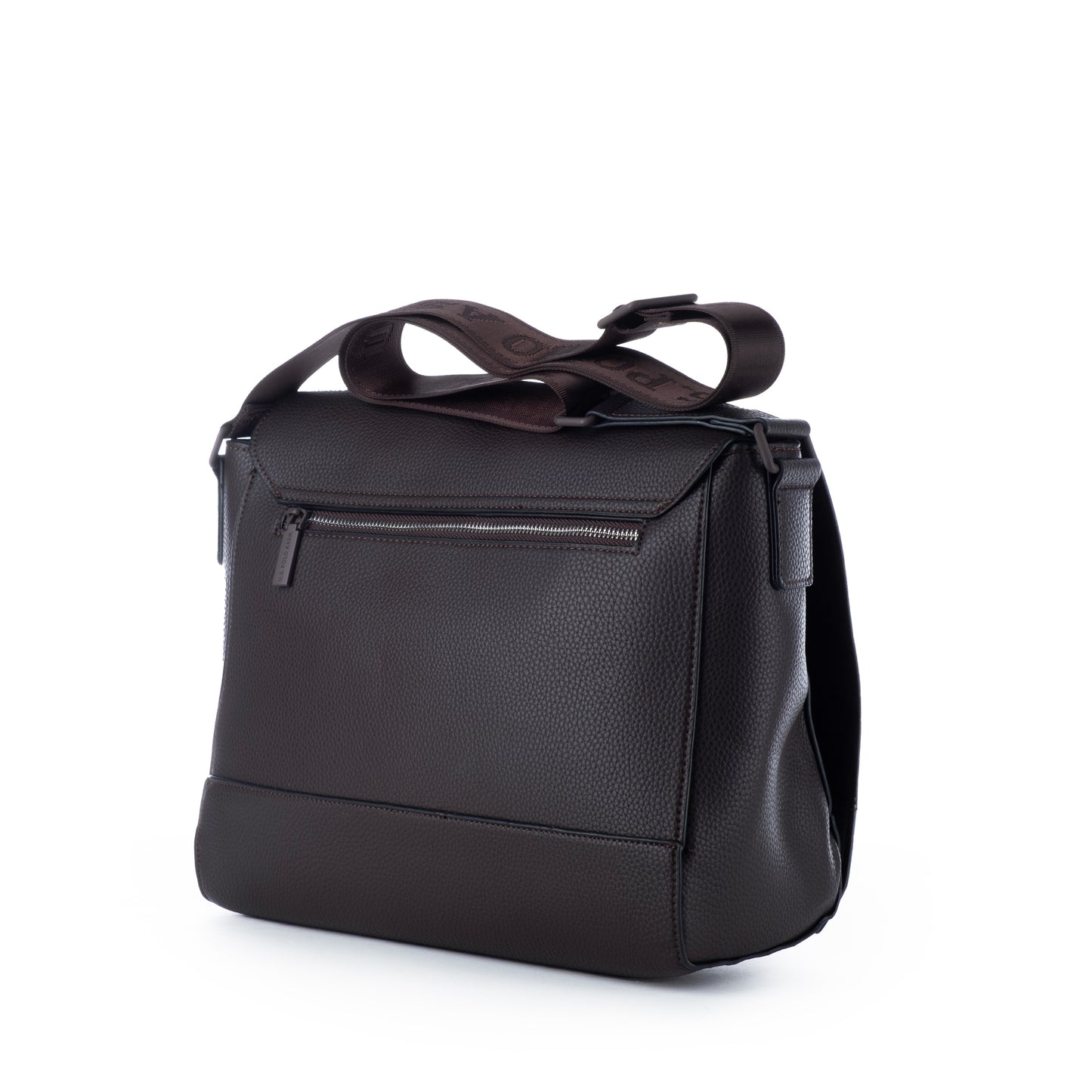 Pasta Homem US Polo Marrom Clássica com Alça Ajustável