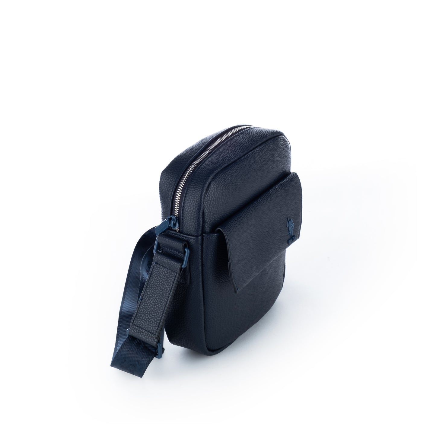 Pasta Homem US Polo Azul Marinho com Detalhe Frontal